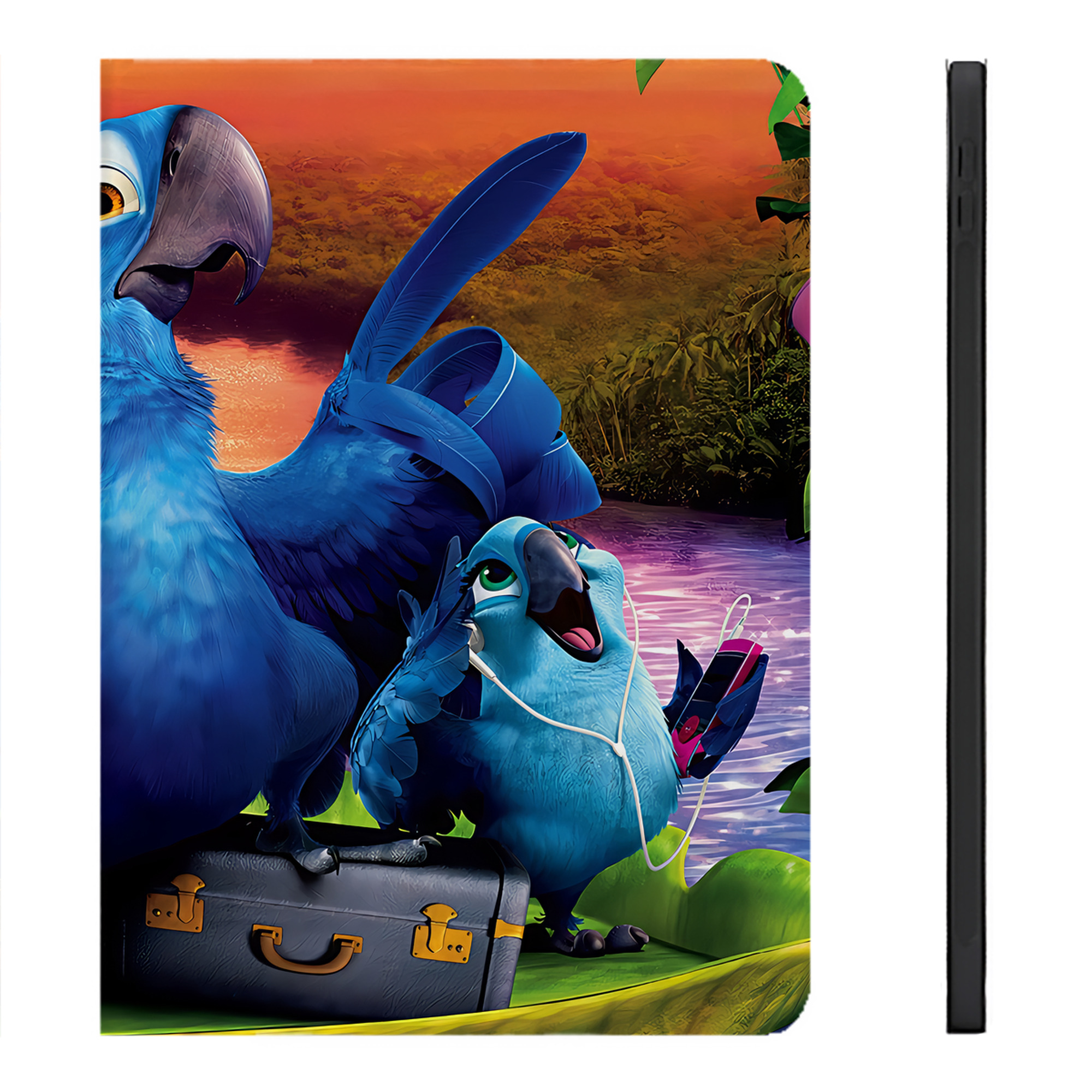 （画像用） Angry Birds アングリーバード IPadケース ペンホルダー付き ブックスタイルデザイン